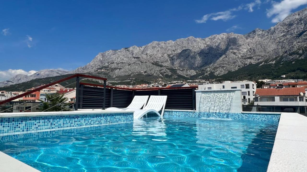 Skypool Suite 77 With Private Pool Makarska Exterior photo